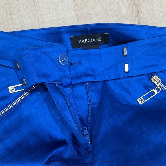 Marciano Royal Blue High Waist Women's Shorts - Picture 7 of 7